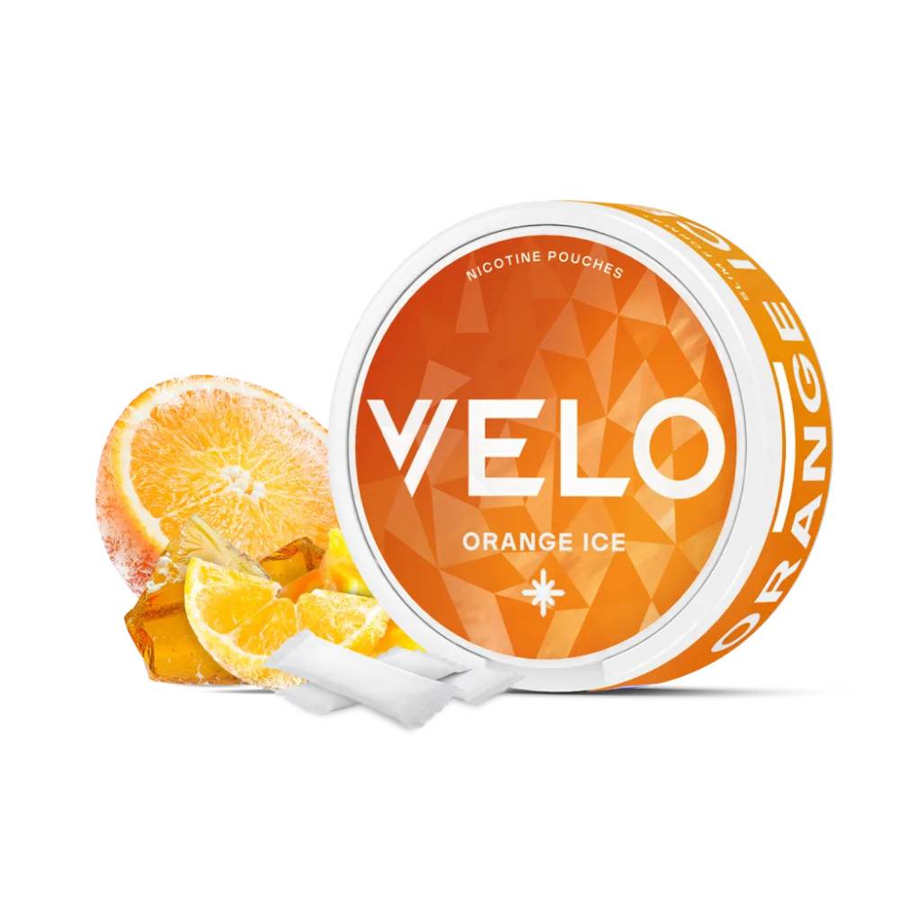 Velo Nicotine Pouches 10 Packs Orange Ice