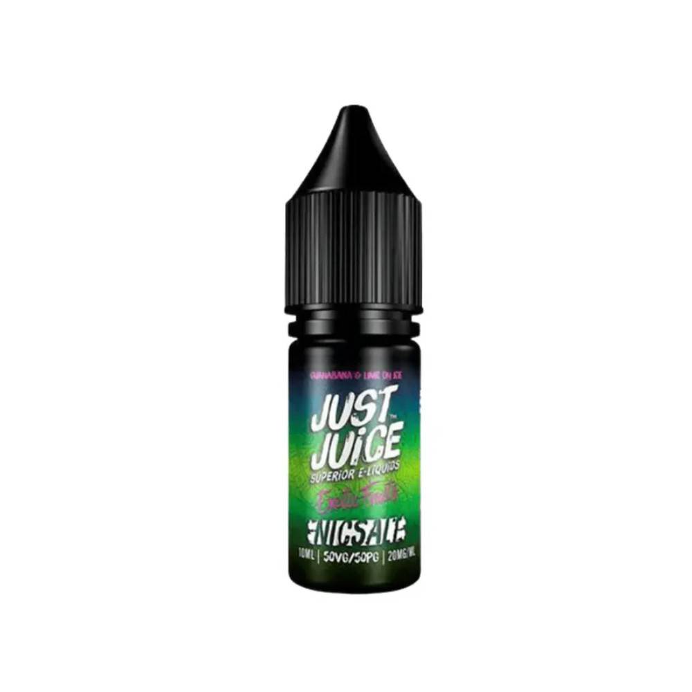 Just Juice Exotic Fruits Nic Salts e liquids 10ml Box of 5 Guanabana & Lime On Ice 10mg