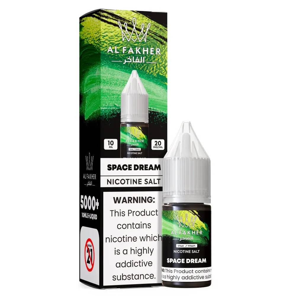 Al Fakher Nic Salts e liquids 10ml Box of 10 Space Dream 10mg